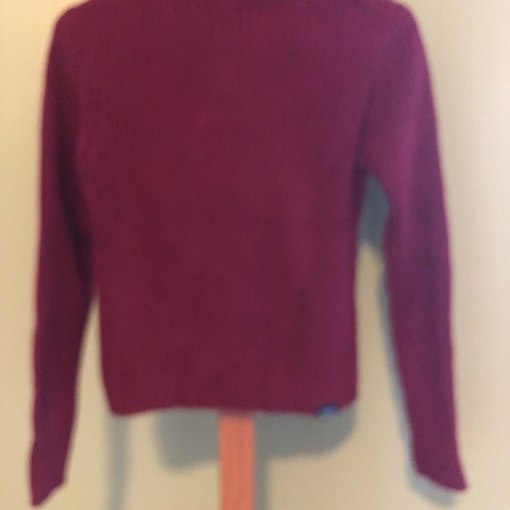 Women's Purple Turtleneck Sweater
